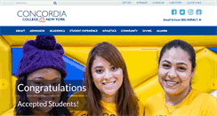 Desktop Screenshot of concordia-ny.edu